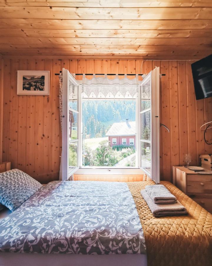 Gaestehaus Alpengluehn Meien Esterno foto