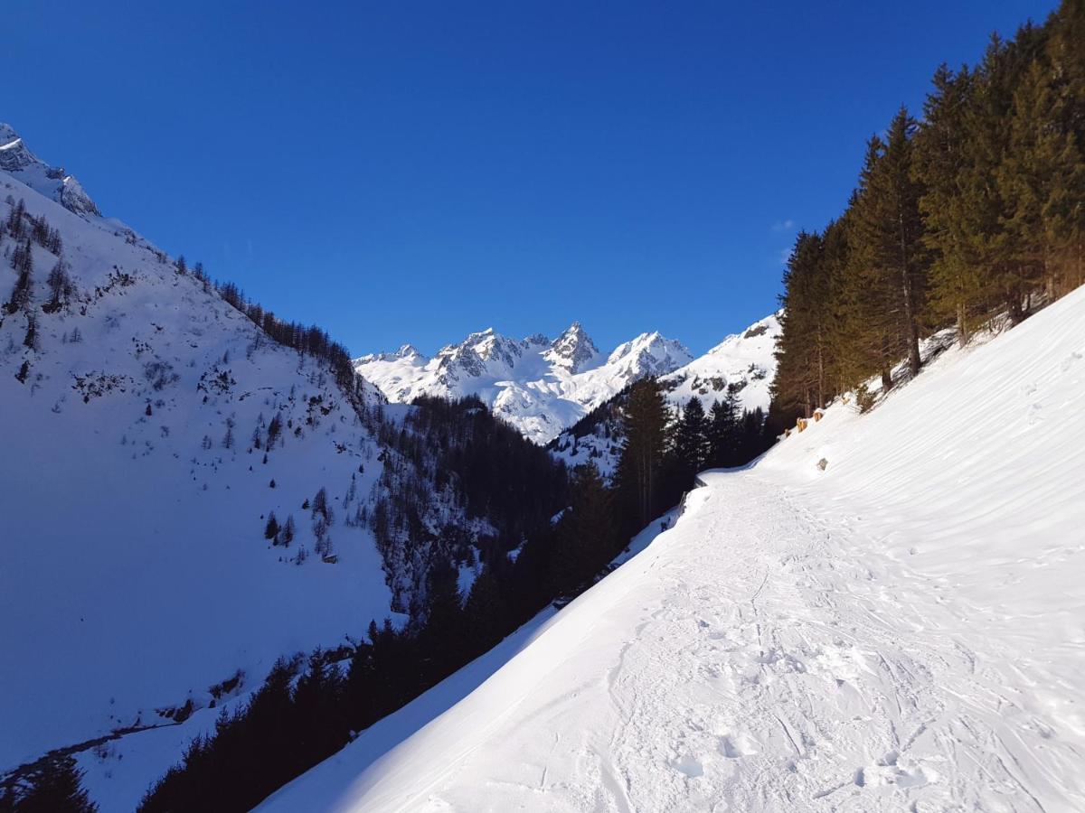 Gaestehaus Alpengluehn Meien Esterno foto